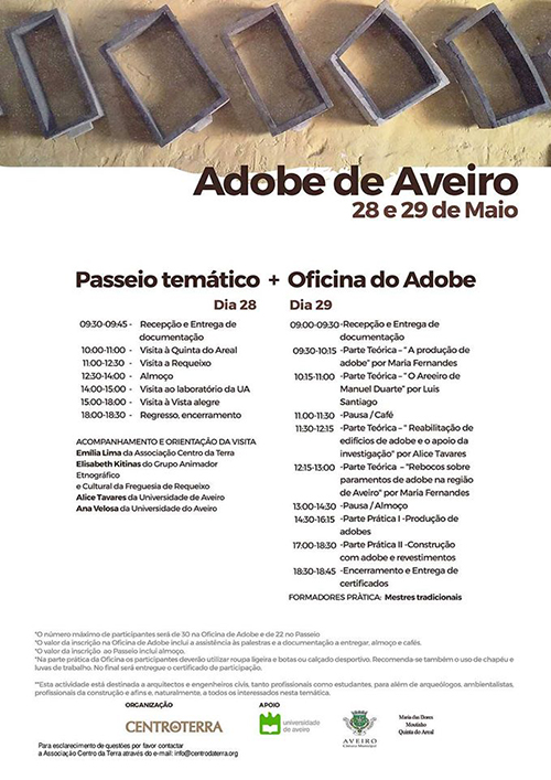 Adobe de Aveiro: Passeio + Oficina
