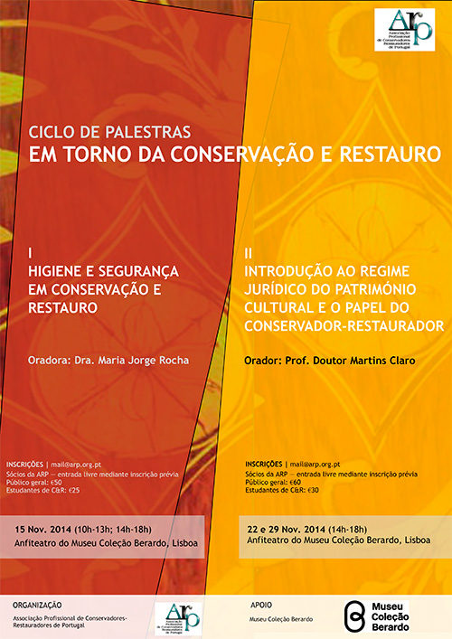 IV Jornadas ARP (Associação Profissional de Conservadores-Restauradores de Portugal) 