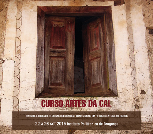 Curso Artes da Cal - Pintura a fresco e técnicas decorativas tradicionais em revestimentos exteriores