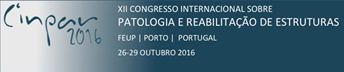 CINPAR 2016 - Congresso Internacional sobre Patologia e Reabilitação de Estruturas