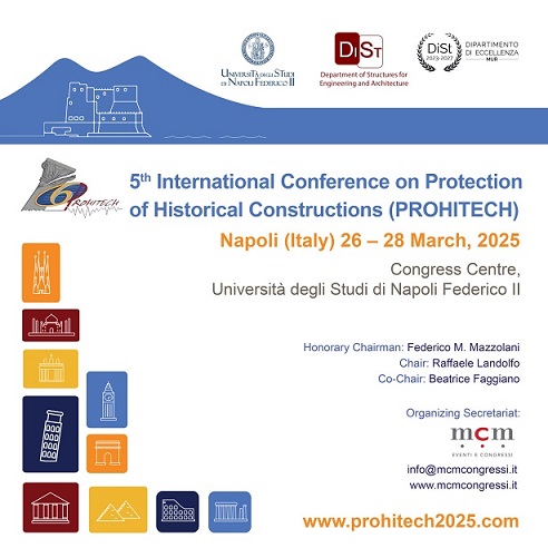 5th International Conference on Protection of Historical Constructions (PROHITECH)