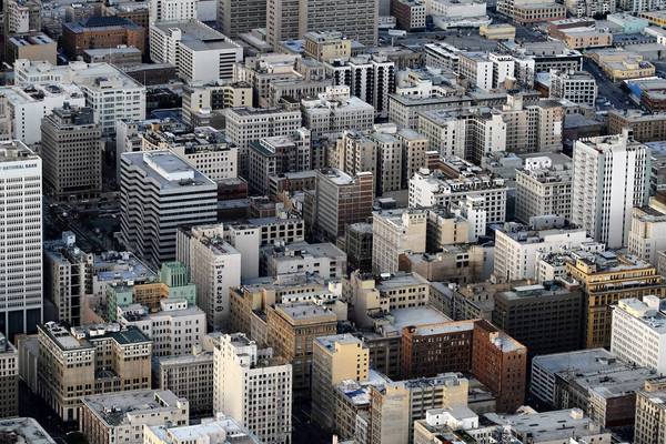 Baixa de Los Angeles (John W. Adkisson/Los Angeles Times).