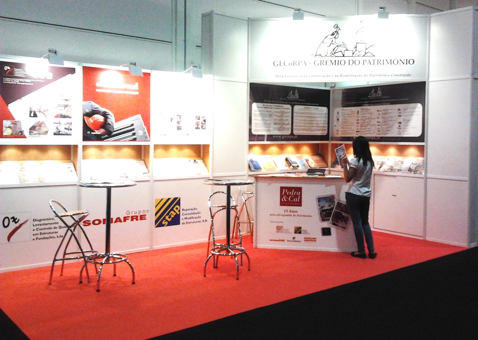 Vista do stand do GECoRPA no SIL 2011