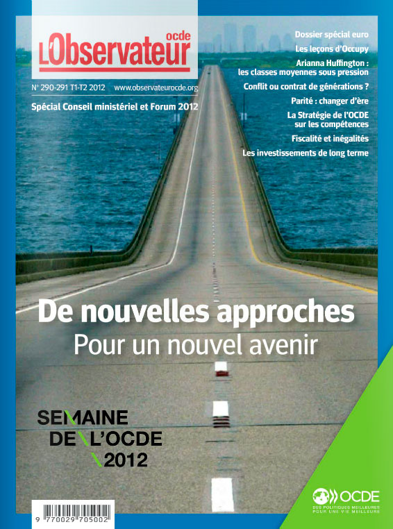 Capa do L'Observateur de l'OCDE n.º 291 