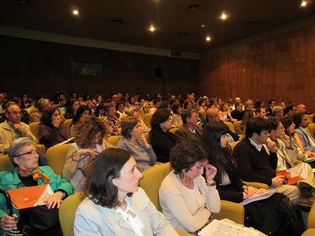 Vista da assistência no seminário 