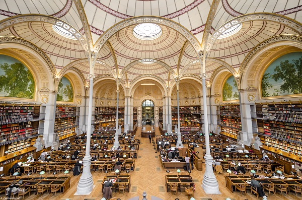 Sala Labrouste. Fotografia: Agathe Lautréamont, 2017