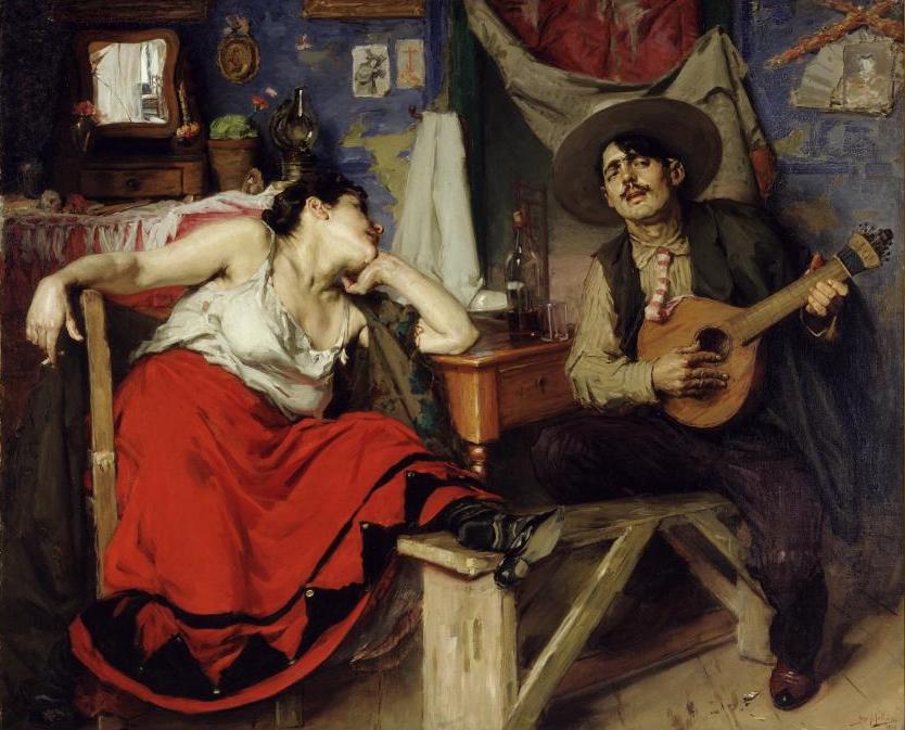 José Malhoa, “O Fado”, 1910, Óleo s/ tela, 150 x 183 cm