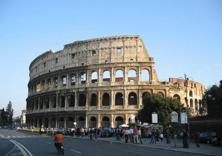 Coliseu de Roma, Itália.