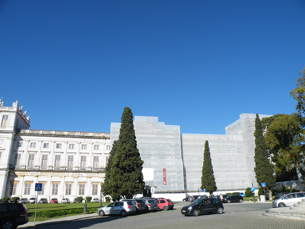 Conservação e Restauro da Fachada Este do Palácio Nacional da Ajuda