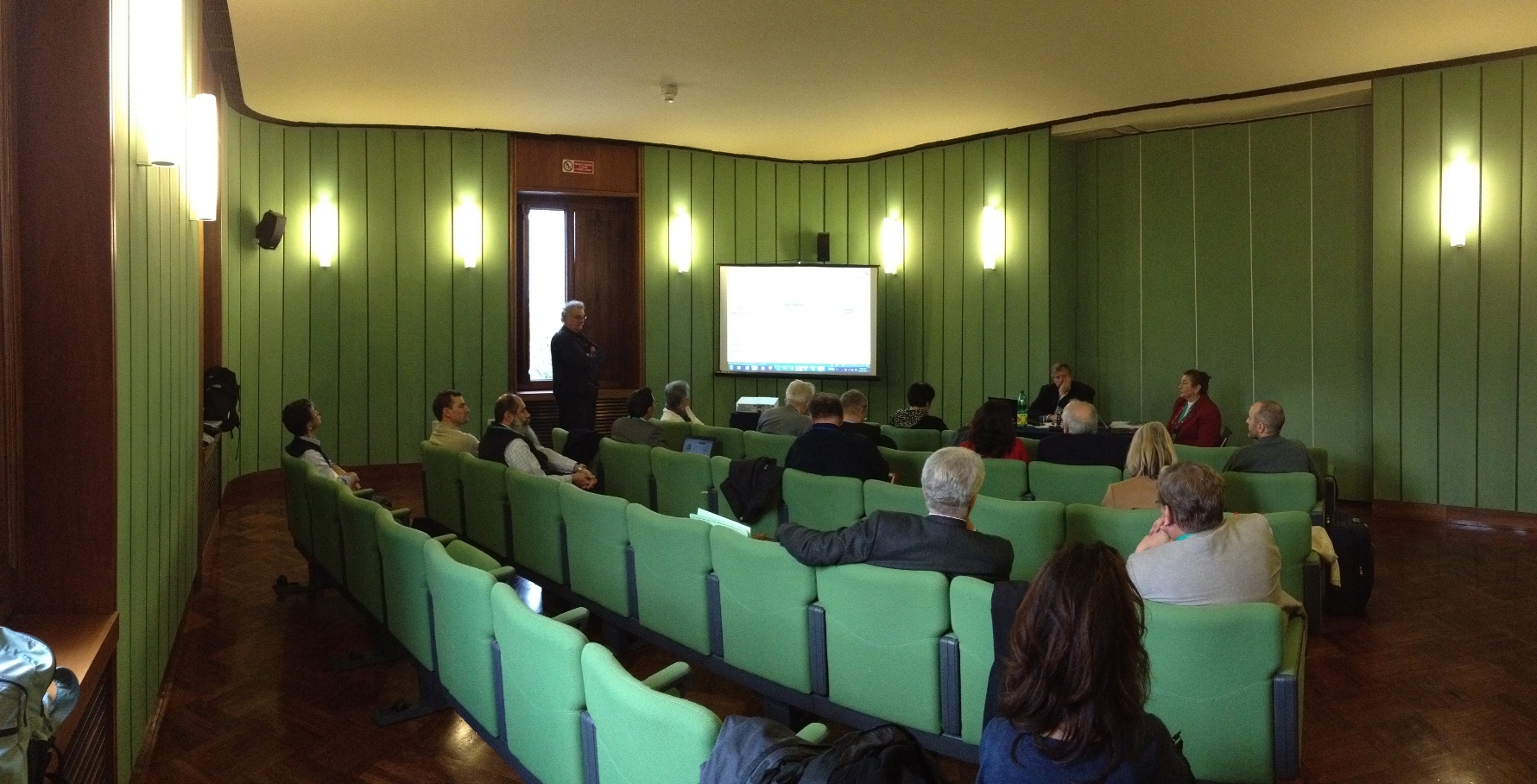 Reunião di ISCARSAH no Centro de Congressos e Exposições da Feira de Florença