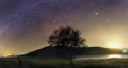 O céu noturno no Alqueva | Miguel Claro