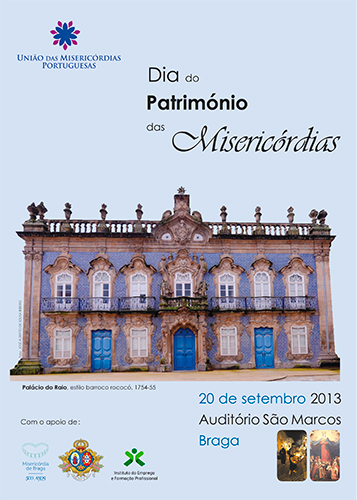 Cartaz do Dia do Património das Misericórdias 2013