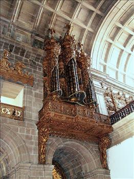 Órgão da Igreja do Mosteiro de S. Bento da Vitória. Fotografia: Antero Leite.