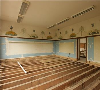 Vista de uma das salas da Escola EB1 Raul Lino, Lisboa.